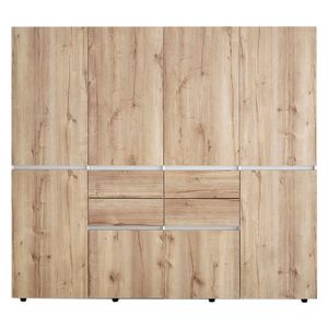 Closet Siruela 4C Marquez+Duna/Blanco 200X220X50Cm