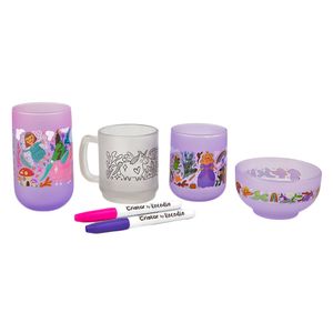 Set kokodio hadas x4piezas Cristar