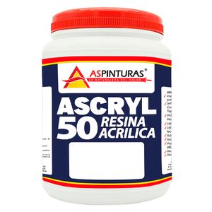 Ascryl resina acrílica 50% Solidos 1 kg AsPinturas