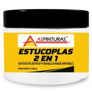 Estucoplas 2en1 500 g AsPinturas