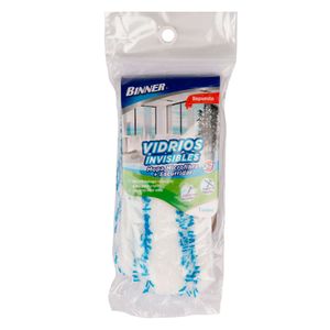 Repuesto mopa Vidrios + escurridor 2en1 Binner
