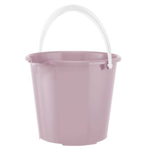 Balde 12L lilac/blanco Vanyplas