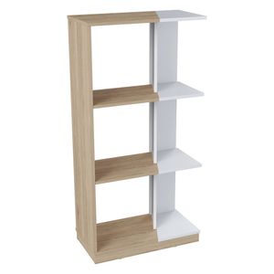 Biblioteca 17604 arena/polar 120x60x30cm Inval