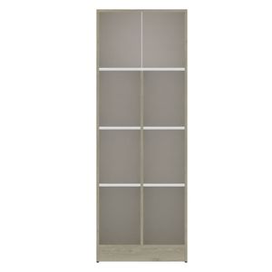Biblioteca Artic roma/blanco 142x51x30cm Moduofi
