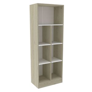 Biblioteca Artic roma/blanco 142x51x30cm Moduofi