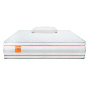 Colchón Power Crux semidoble 120x190x30cm + almohada Romance Relax