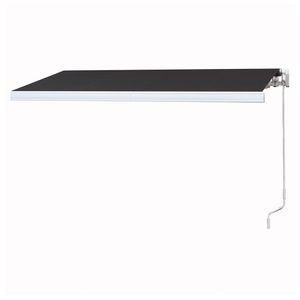 Toldo articulado 300x450cm grafito lona Gaviota