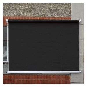 Toldo vertical 300x300cm negro lona Gaviota