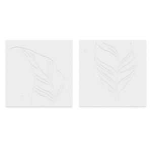 Plantilla para pintar colección Hoja Roma Vamarú Stencils