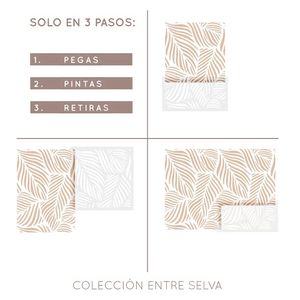 Plantilla para pintar colección Entre Selva Vamarú Stencils