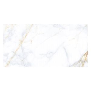 Cerámica piso/pared Carrara Real blanco 58.4x118.4 cm 2.07 m2 Cerámica Italia
