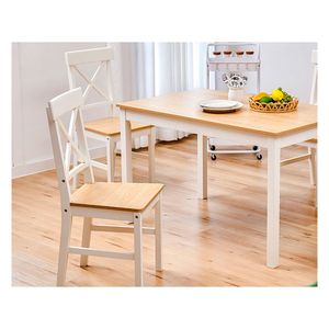 Comedor 4 Sillas Romance 2.0 natural M+Design