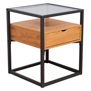 Mesa lateral New industrial 1 cajón M+Design