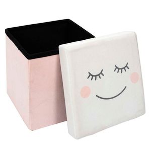 Pouf Carita feliz 30x30x30 cm M+Design