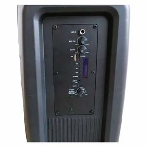 Parlante Karaoke Nex KSP814712 C/Mic 12" Negro