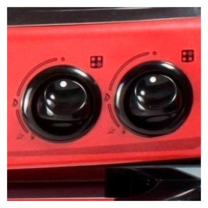 Estufa de Piso con horno gratinador Abba AB2015N R Gas Natural 4 puestos Rojo