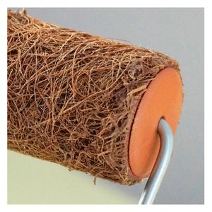 Rodillo textura fibra de coco 9" Mastder