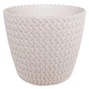 Matera Sflofy deco plástica 11x13cm blanco Marres