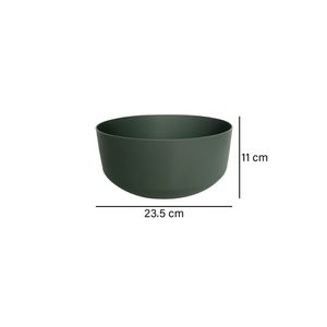Matera Gracia low plástica 11x23.5cm verde Marres