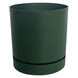 Matera Tubo plástica 11x11cm verde Marres