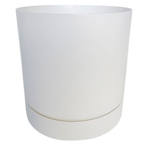 Matera Tubo plástica 28.3x29cm blanco Marres