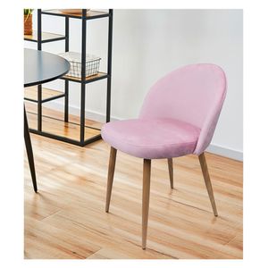 Silla Gabrielle rosa 76x53x54 cm M+Design