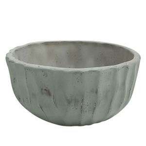 Centro de mesa gris 10x19.5cm Marres