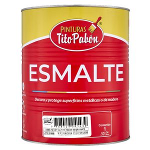 Esmalte Ext 1gl Tito Pabon Negro Mate