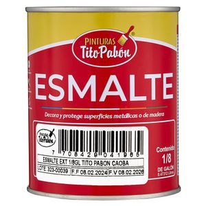 Esmalte Ext 1/8 Gl Tito Pabon Caoba