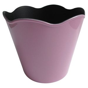 Matera plástico 17cm rosa Ondas Marres