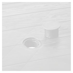Mesa Serena blanco polipropileno 71x72x72cm Vanyplas