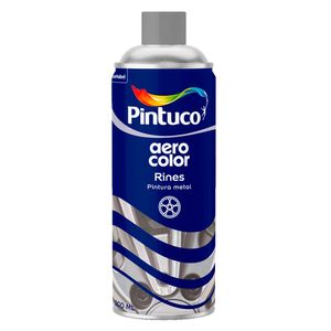 Pintura en aerosol Rines aluminio x300ml Pintuco