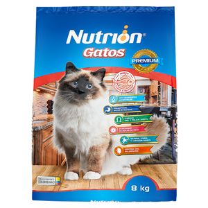 Alimento Nutrion Gatos x 8Kg