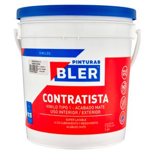 Vinilo T1 2gl Contratista Blanco Hueso Bler
