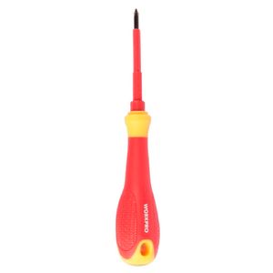 Destornillador phillips aislado 1000V 0x75mm Workpro
