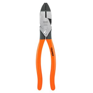 Alicate para electricista con ponchador 9" Truper