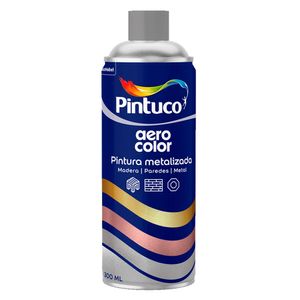 Pintura en aerosol metalizada oro 24k x300ml Pintuco