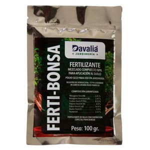 Fertilizante Bonsái x100g Davalia