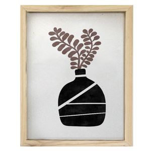 Cuadro Florero natural 33x43cm Areas
