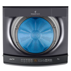 Lavadora automática Mabe 9kg gris
