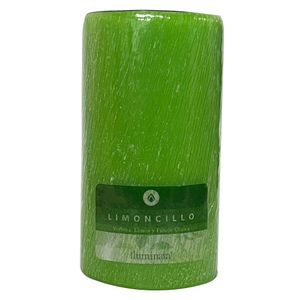 Vela limoncillo verde 8x5cm x140g Iluminata