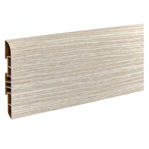 Guardaescobas Pvc Recubierto Ceniza 2.4M