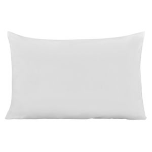 Almohada 45 cm x 65 cm 132 Hilos Algodón Poliéster Blanco