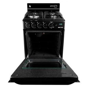 Estufa Abba 4P En Vidrio, Torre, gratinador, Enc.Automatico, 1 Triple Corona, Gas Propano