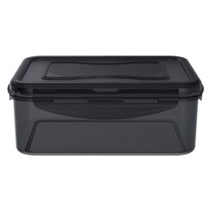 Hermético rectangular Keep Go 1.15L humo Novedades Plasticas