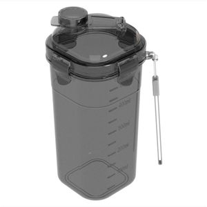 Frasco hermético Keep Go 500ml humo Novedades Plasticas