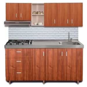 Cocina integral Aliso 180cm nola derecha 8 puertas Challenger