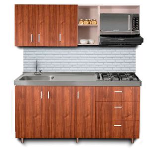 Cocina integral Aliso 180cm nola izquierda 6 puertas Challenger