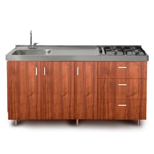 Cocina integral Aliso 180cm nola izquierda 6 puertas Challenger