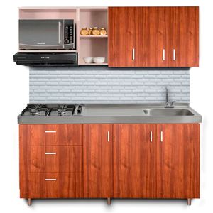 Cocina integral Aliso 180cm nola derecha 6 puertas Challenger